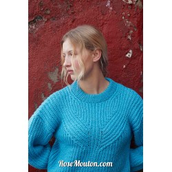 Modèle pullover 22 catalogue FAM 279 Lang Yarns