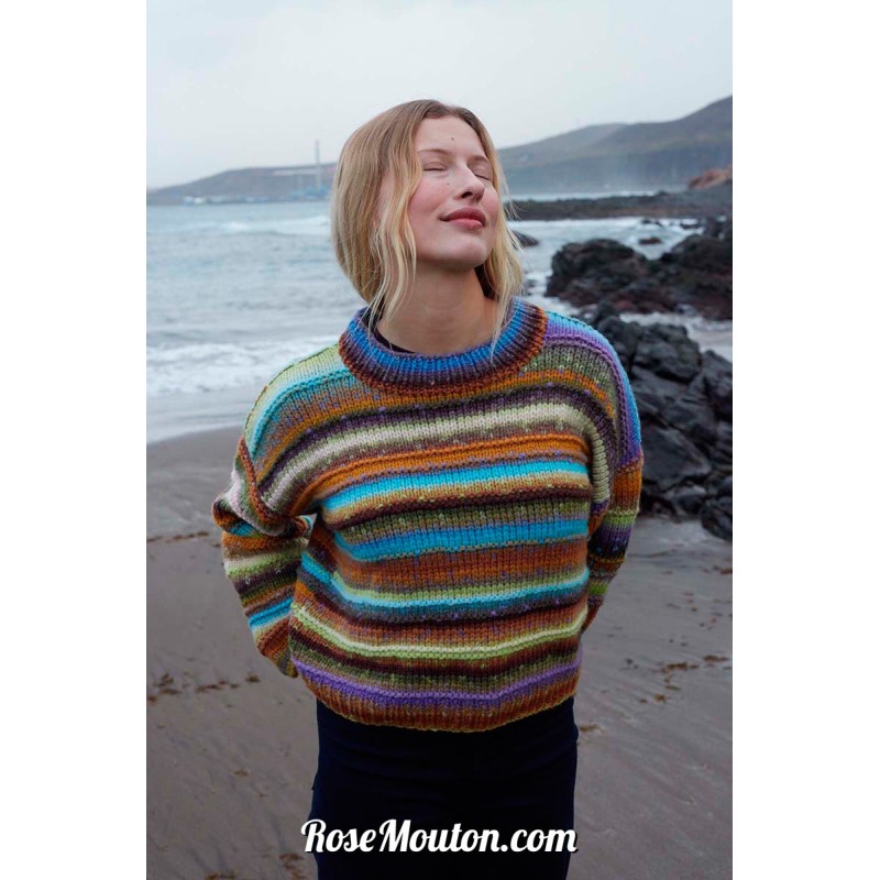 Modèle pullover 39 catalogue FAM 279 Lang Yarns