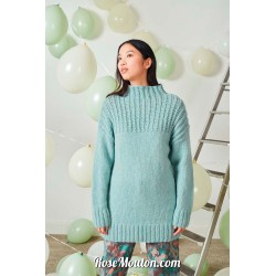 Modèle pullover 17 catalogue FAM 278 Lang Yarns