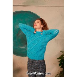 Modèle pullover 30 catalogue FAM 278 Lang Yarns