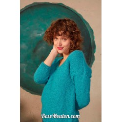 Modèle pullover 34 catalogue FAM 278 Lang Yarns