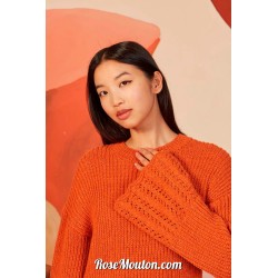 Modèle pullover 49 catalogue FAM 278 Lang Yarns