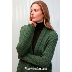 Modèle gilet femme 12 Punto 55 MERINO Lang Yarns