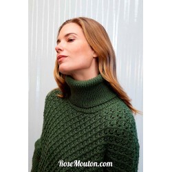 Modèle pull à col roulé 11 Punto 55 MERINO Lang Yarns