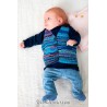 Modèle gilet sans manches 12 Punto 54 LAYETTE MERINO 200 COLOR Lang Yarns