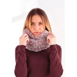 Snood à tricoter en rond avec 1 pelote Polar