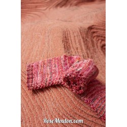 Modèle chaussons 4 Punto 70 FOOTPRINTS Lang Yarns