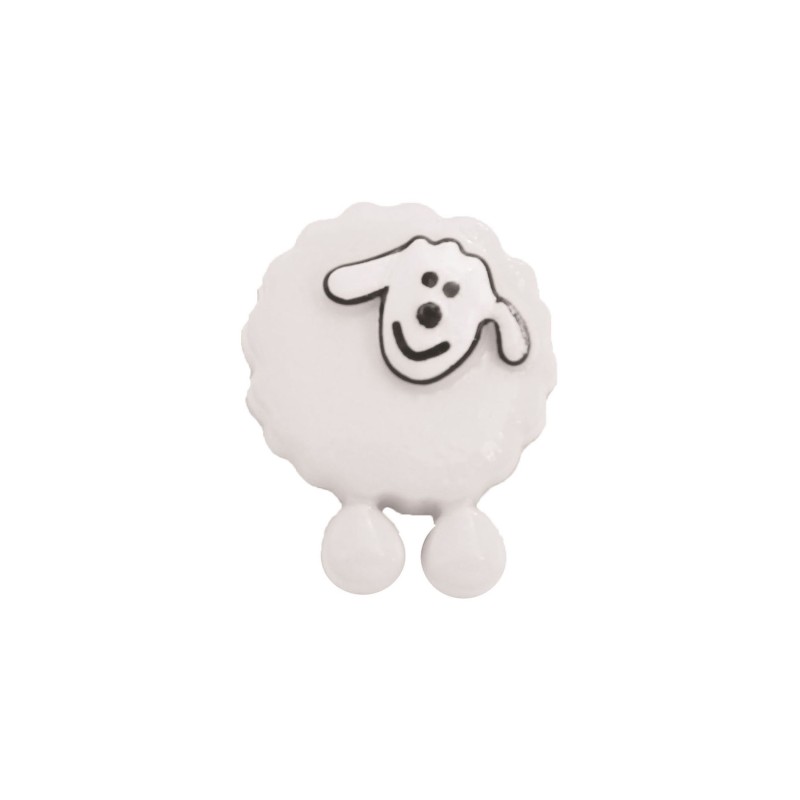 Bouton enfant en forme de mouton