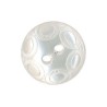 Bouton nacré fantaisie 12 mm 2 trous