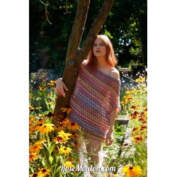 Modèle pull sans manches 2 Punto 68 SECRET GARDEN Lang Yarns