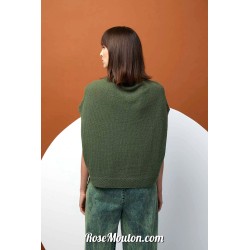 Modèle pull sans manches 30 catalogue FAM 280 Lang Yarns