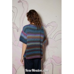 Modèle pull manches courtes 22 Punto 73 COLOR Lang Yarns