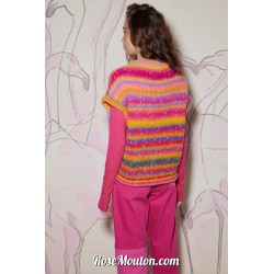 Modèle pull sans manches 9 Punto 73 COLOR Lang Yarns