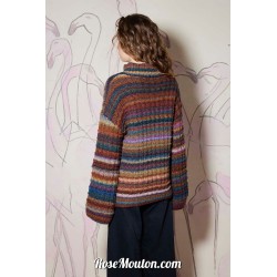 Modèle pullover 1 Punto 73 COLOR Lang Yarns