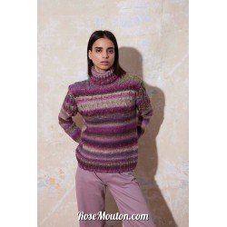 Modèle pullover 7 Punto 74 MAGNOLIA Lang Yarns