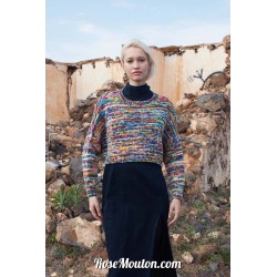 Modèle pullover court 11 Punto 79 MOVE Wool Addicts de Lang Yarns