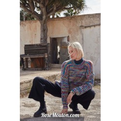 Modèle pullover 8 Punto 79 MOVE Wool Addicts de Lang Yarns