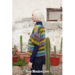 Modèle pull manches courtes au crochet 1 Punto 79 MOVE Wool Addicts de Lang Yarns