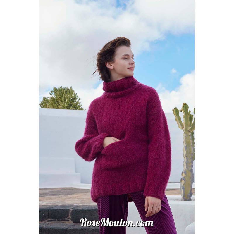 Modèle pullover 41 catalogue FAM 283 Lang Yarns