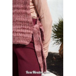 Modèle pull sans manches 40 catalogue FAM 283 Lang Yarns