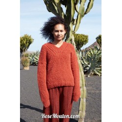 Modèle pullover 22 catalogue FAM 283 Lang Yarns