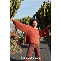 Modèle pullover 16 catalogue FAM 283 Lang Yarns