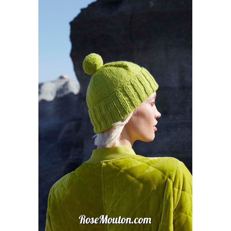 Modèle bonnet 14 catalogue FAM 283 Lang Yarns