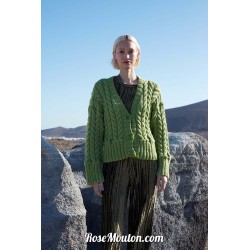 Modèle gilet 1 catalogue FAM 283 Lang Yarns