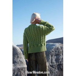 Modèle gilet 1 catalogue FAM 283 Lang Yarns