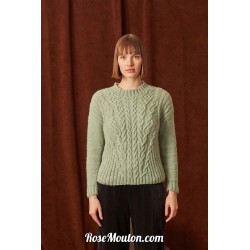 Modèle pullover 27 catalogue FAM 282 Lang Yarns