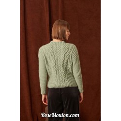 Modèle pullover 27 catalogue FAM 282 Lang Yarns