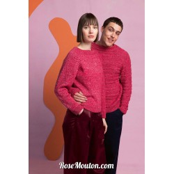 Modèle pullover homme 14 catalogue FAM 282 Lang Yarns