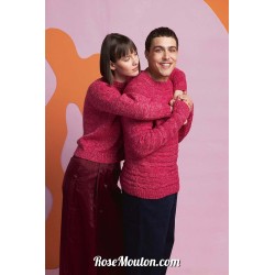 Modèle pullover homme 14 catalogue FAM 282 Lang Yarns