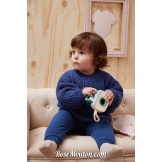 Modèle pullover oversize 21 Punto 80 BABY & TODDLERS (PDF) LANG YARNS