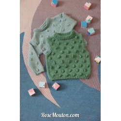 Modèle pull sans manches 18 Punto 80 BABY & TODDLERS Lang Yarns