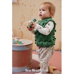 Modèle pull sans manches 18 Punto 80 BABY & TODDLERS Lang Yarns