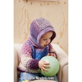 Modèle cagoule 12 Punto 80 BABY & TODDLERS (PDF) LANG YARNS