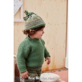 Modèle bonnet 4 Punto 80 BABY & TODDLERS (PDF) LANG YARNS