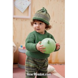 Modèle bonnet 4 Punto 80 BABY & TODDLERS Lang Yarns