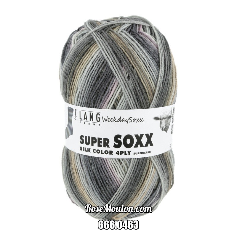 Super Soxx Silk Color 4-Ply