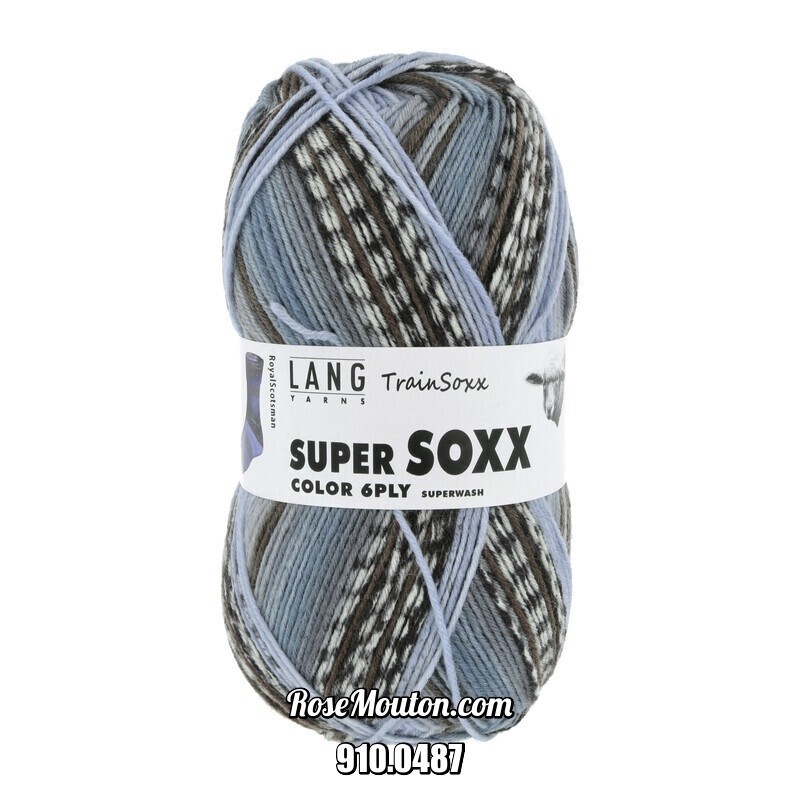 Super Soxx Color 6-Ply