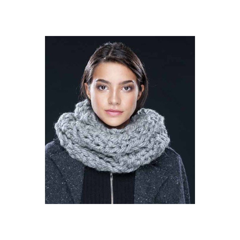 Modèle de snood en laine Gales