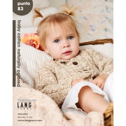 Catalogue tricot LANG YARNS Punto 83 BABY COTTON NATURALLY COLORED