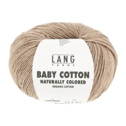 Baby Cotton Naturally Colored de Lang Yarns (culture biologique contrôlée, naturellement coloré).