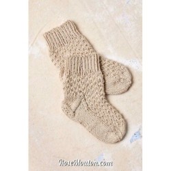 Chausettes "HENRIK" tricotées avec le fil  de Lang Yarns (modèle tricot PDF)