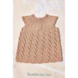 Tunique "FREJA" tricotée avec le fil  de Lang Yarns (modèle tricot PDF)