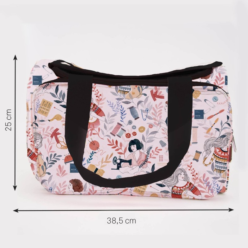 Sac à ouvrages motif exclusif Lady Desidia