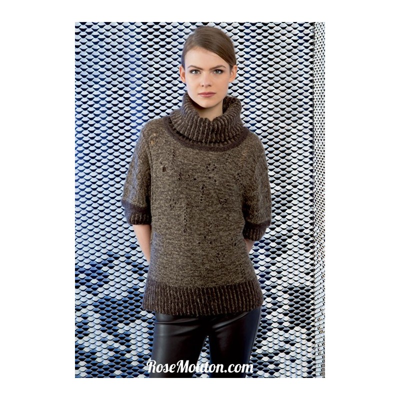 Modèle Pullover MC col roulé 48 catalogue 224