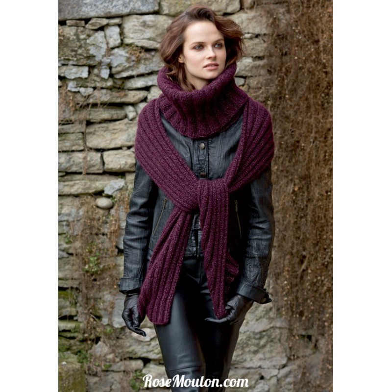 Modèle Snood avec écharpe 19 catalogue 226