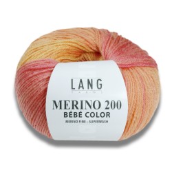 Laine Merino 200 Bébé Color de Lang Yarns